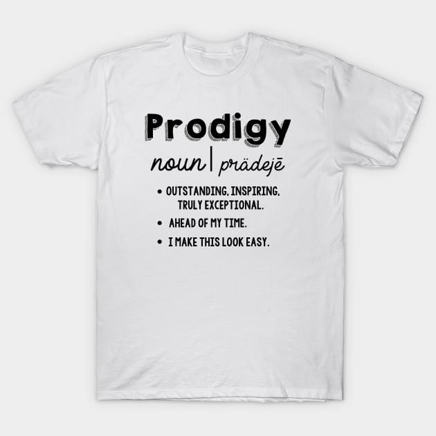 Prodigy tee hot sale